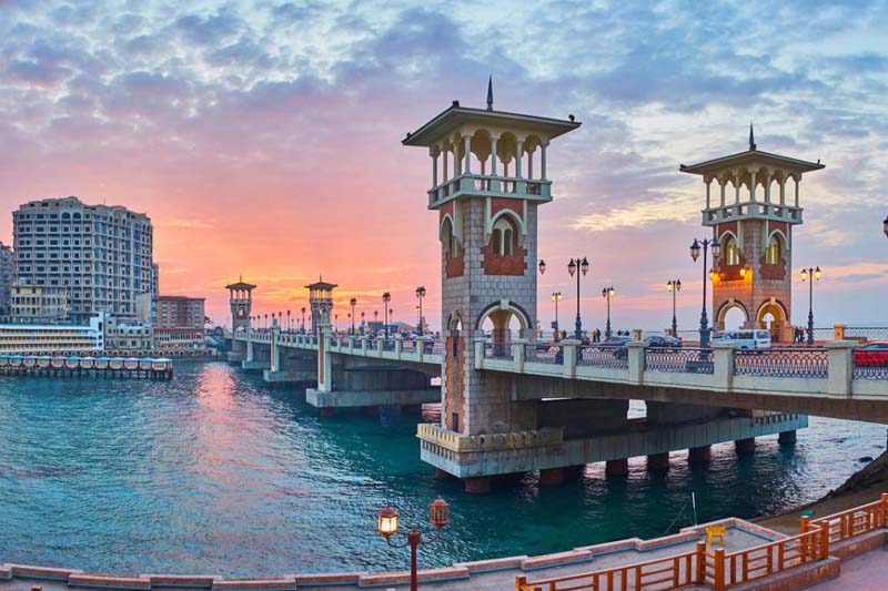 a view for Stanley Bridge in Alexandria governorate